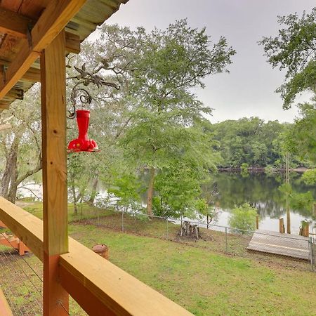 Charming Abode With Dock On The Suwannee River Bell Esterno foto