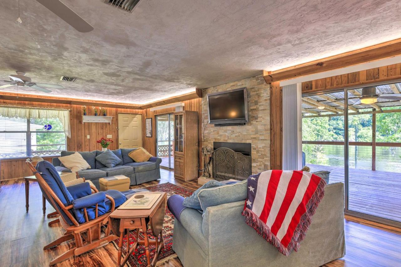 Charming Abode With Dock On The Suwannee River Bell Esterno foto