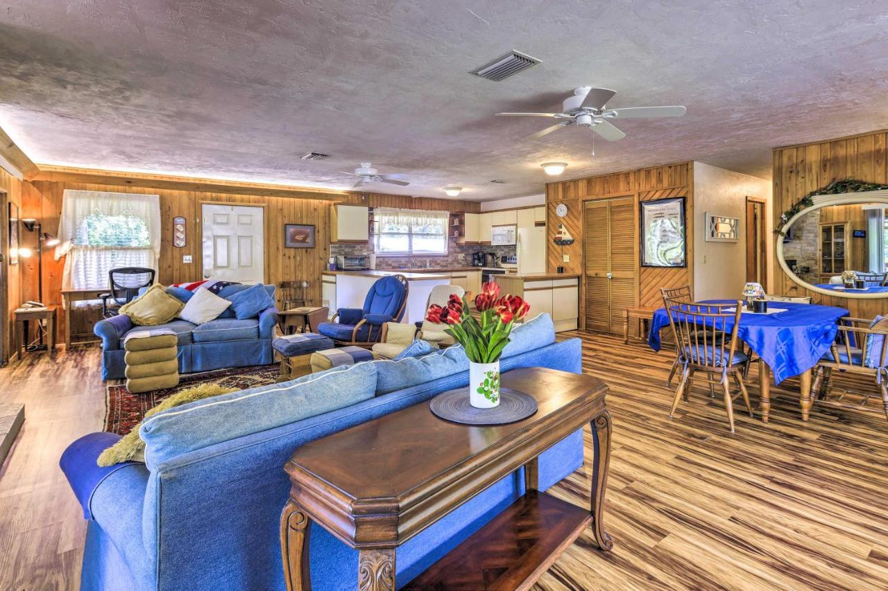 Charming Abode With Dock On The Suwannee River Bell Esterno foto