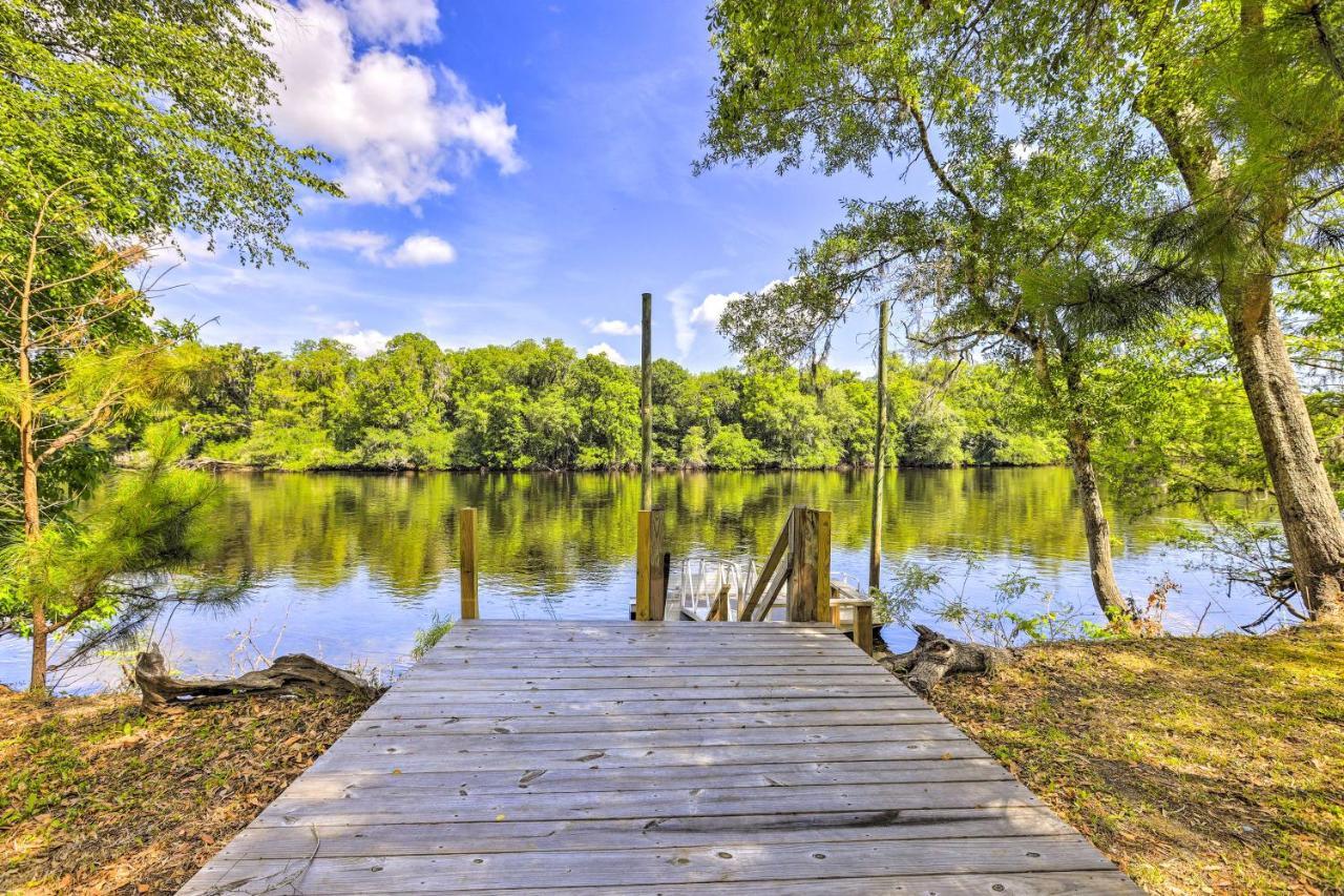 Charming Abode With Dock On The Suwannee River Bell Esterno foto