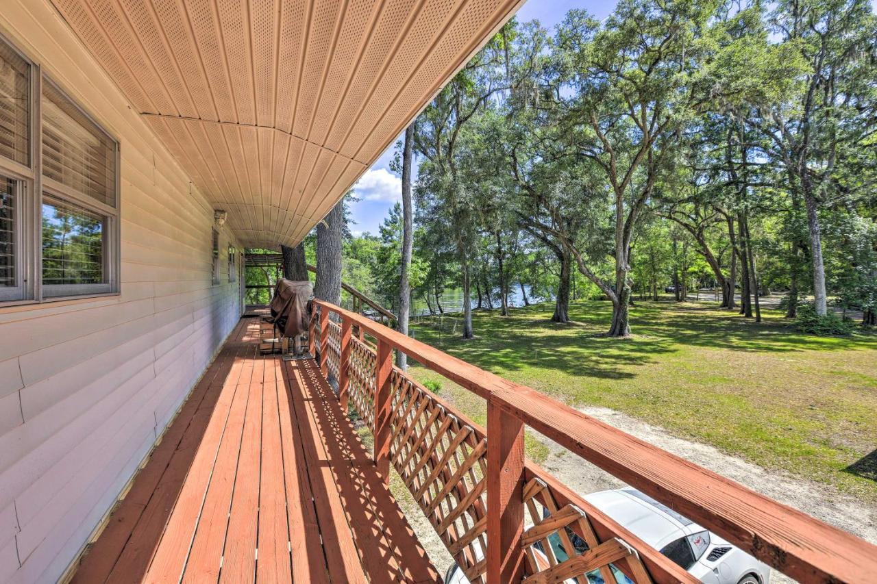 Charming Abode With Dock On The Suwannee River Bell Esterno foto