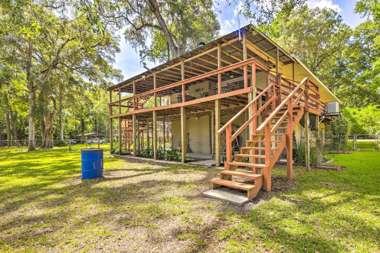 Charming Abode With Dock On The Suwannee River Bell Esterno foto