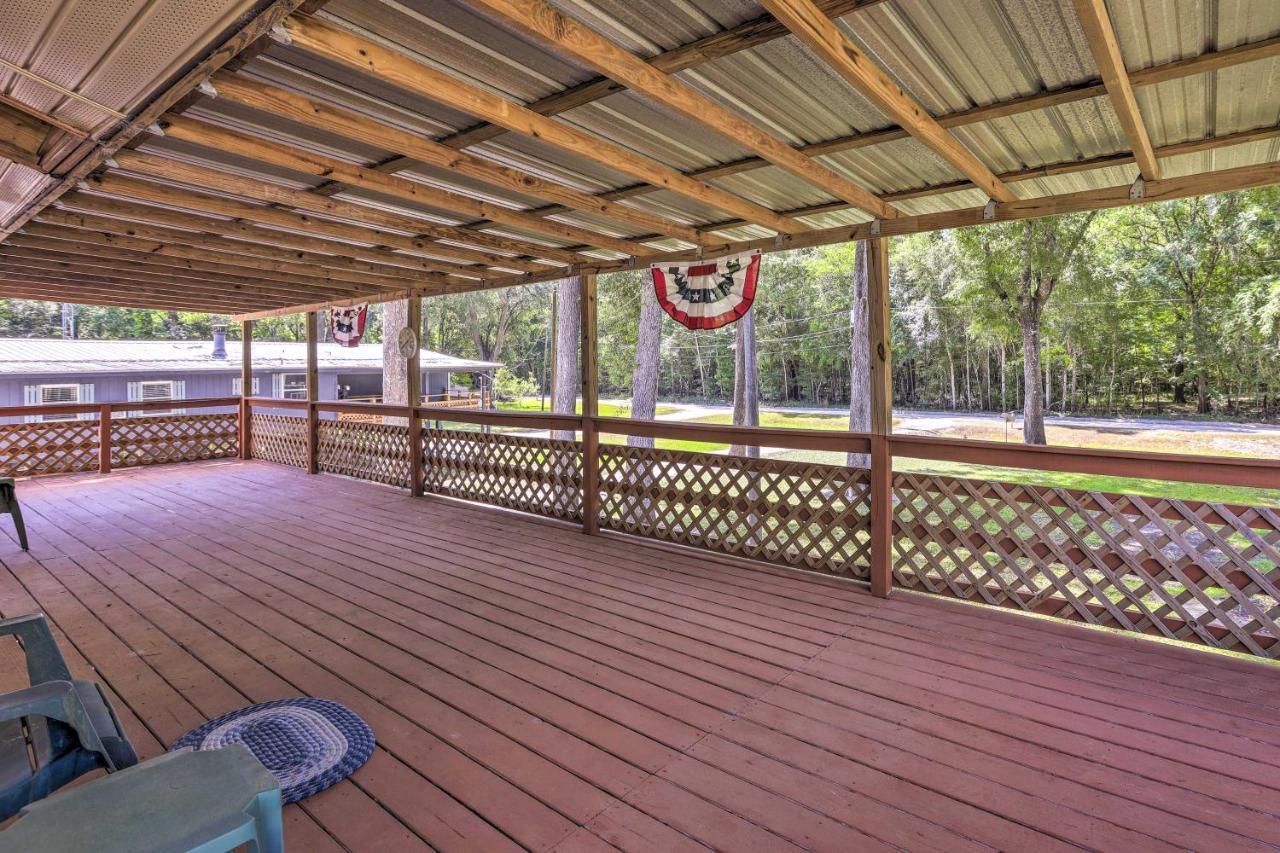 Charming Abode With Dock On The Suwannee River Bell Esterno foto