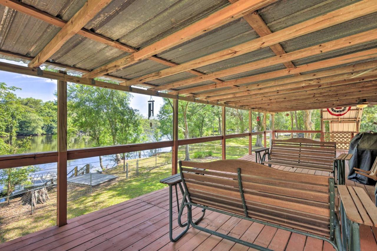 Charming Abode With Dock On The Suwannee River Bell Esterno foto