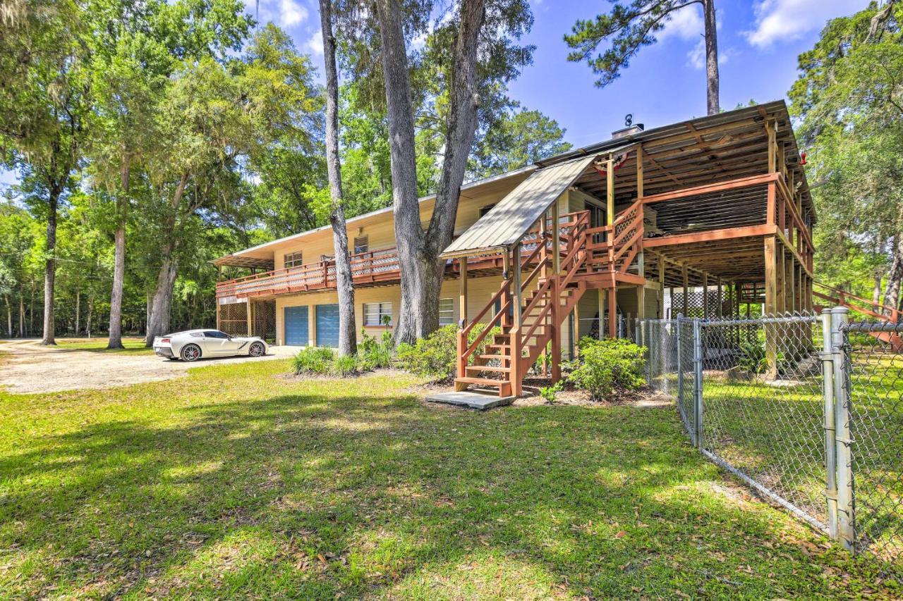 Charming Abode With Dock On The Suwannee River Bell Esterno foto