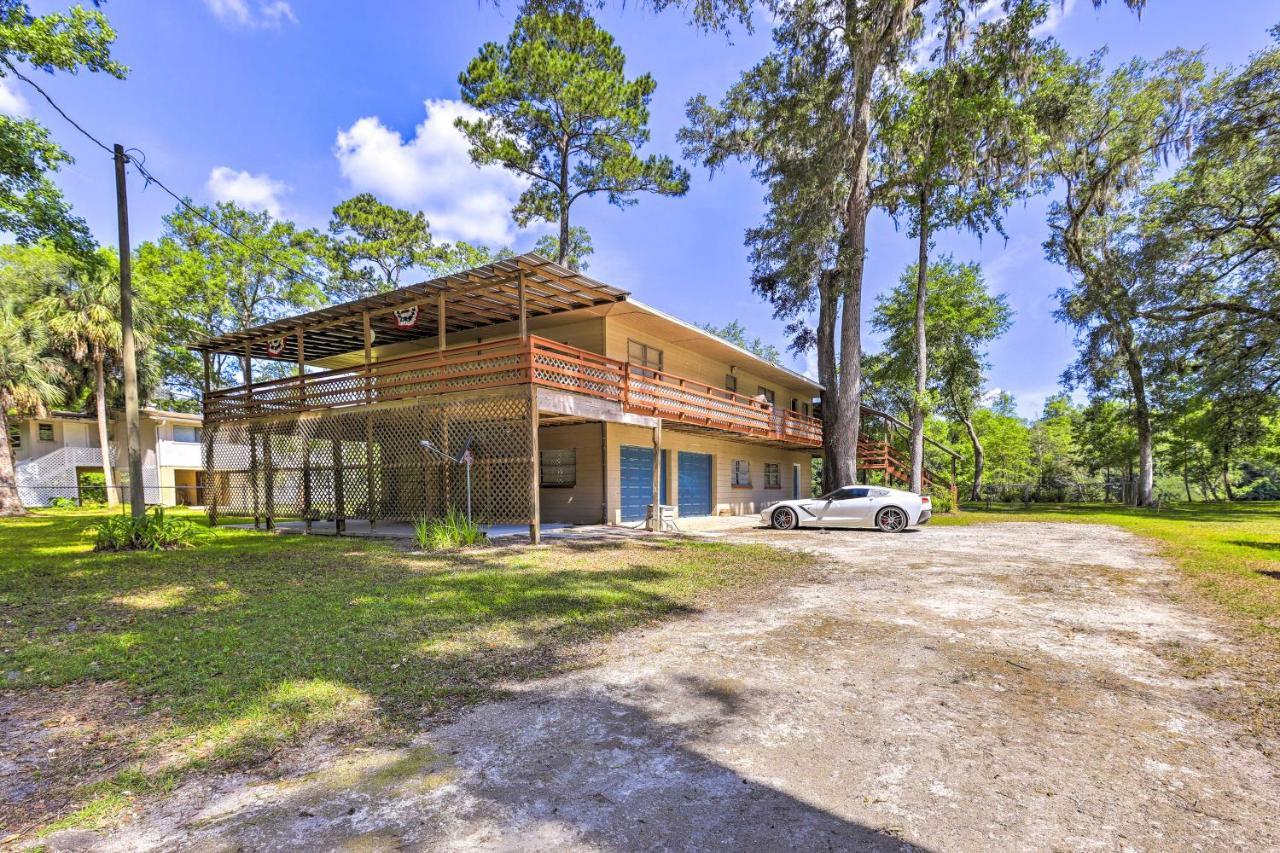 Charming Abode With Dock On The Suwannee River Bell Esterno foto